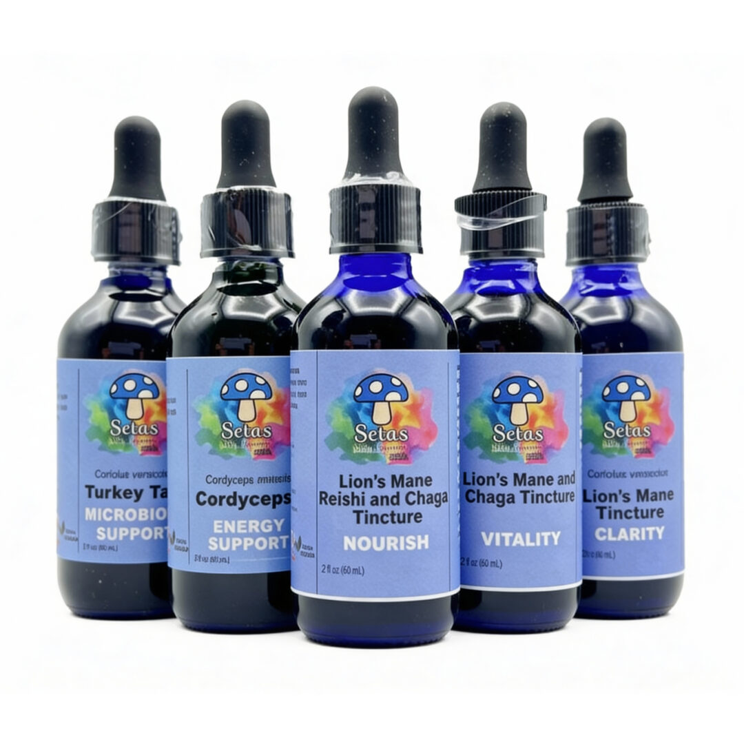 Mushroom Tincture: 60 day supply